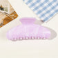 Beau - Marble Pattern Hair Claw Clip