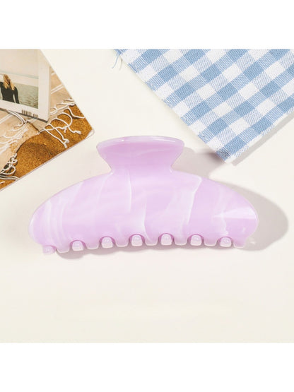 Beau - Marble Pattern Hair Claw Clip