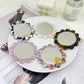 Mirroray - Acetic Acid Plate Sunflower Small Round Mirror