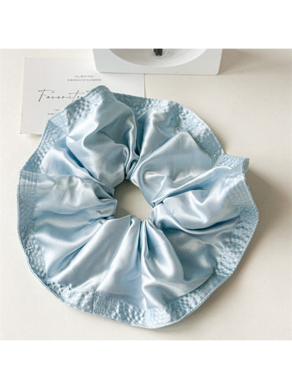 Gifty - Voluminous Satin Ruffled Scrunchies
