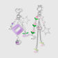 Keypus - Sweet Style Star Tulip Keychain