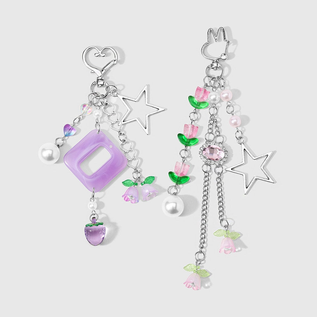 Keypus - Sweet Style Star Tulip Keychain