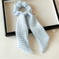 Gifty - Blue Bow Hair Ribbon
