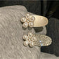 Beau - Geometric Floral Detail Alloy Hair Clip