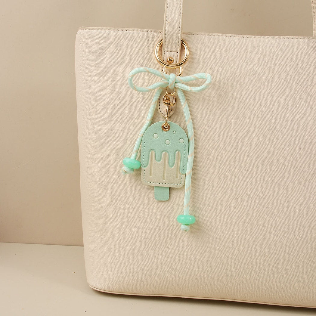 Keypus - Cute Ice Cream Shaped Bag Charm Keychain
