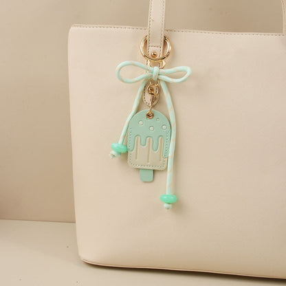 Keypus - Cute Ice Cream Shaped Bag Charm Keychain