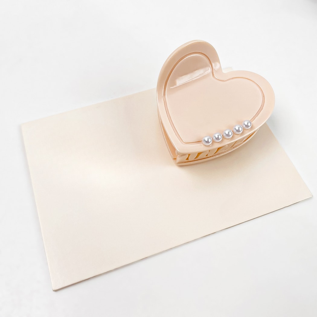 Beau - Sweet Style Heart Shaped Claw Clip