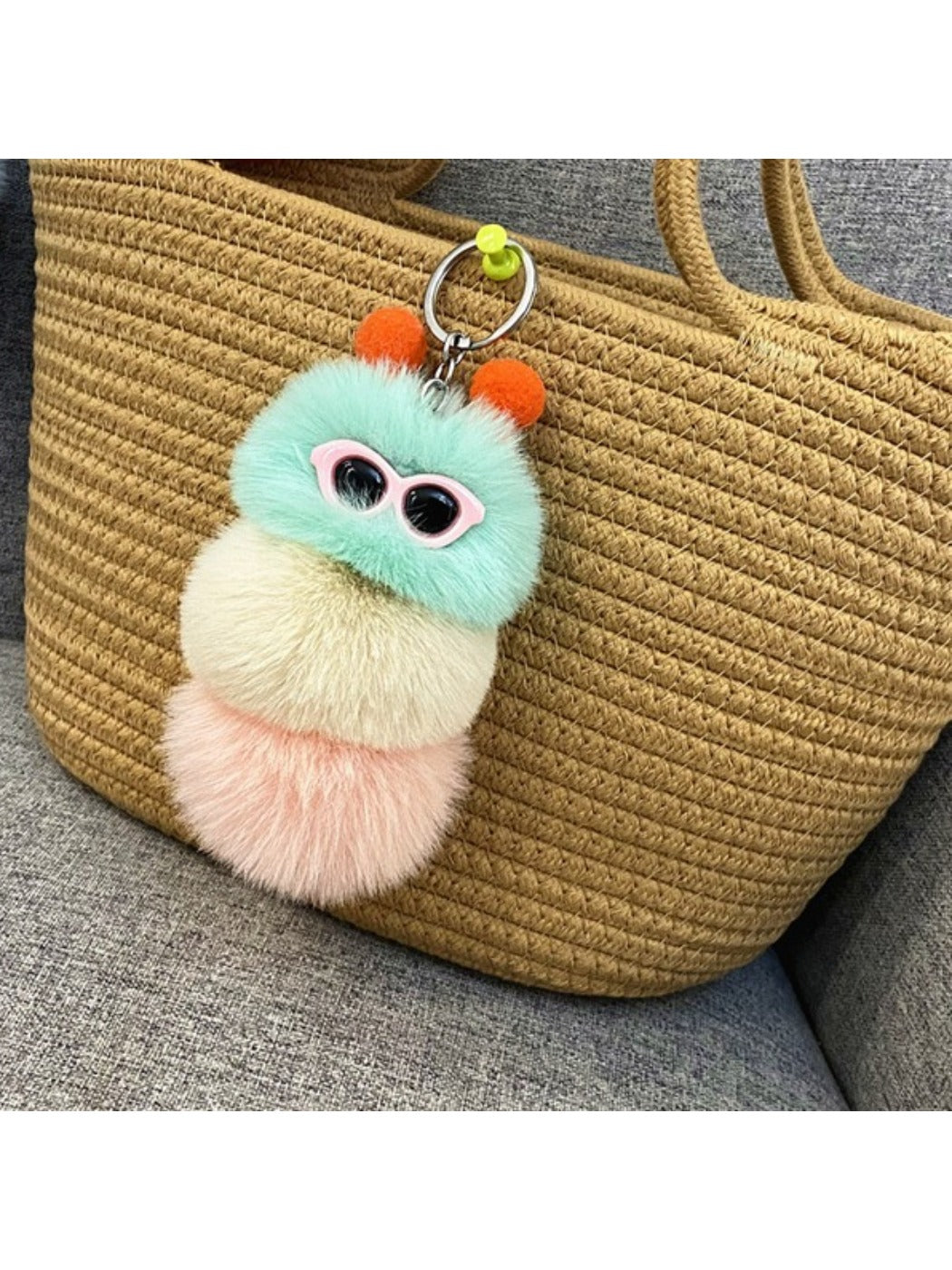 Keypus - Cute Creative Caterpillar Keychain