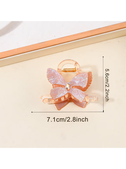 Beau - Elegant Butterfly Crisscross Shaped Claw Clip
