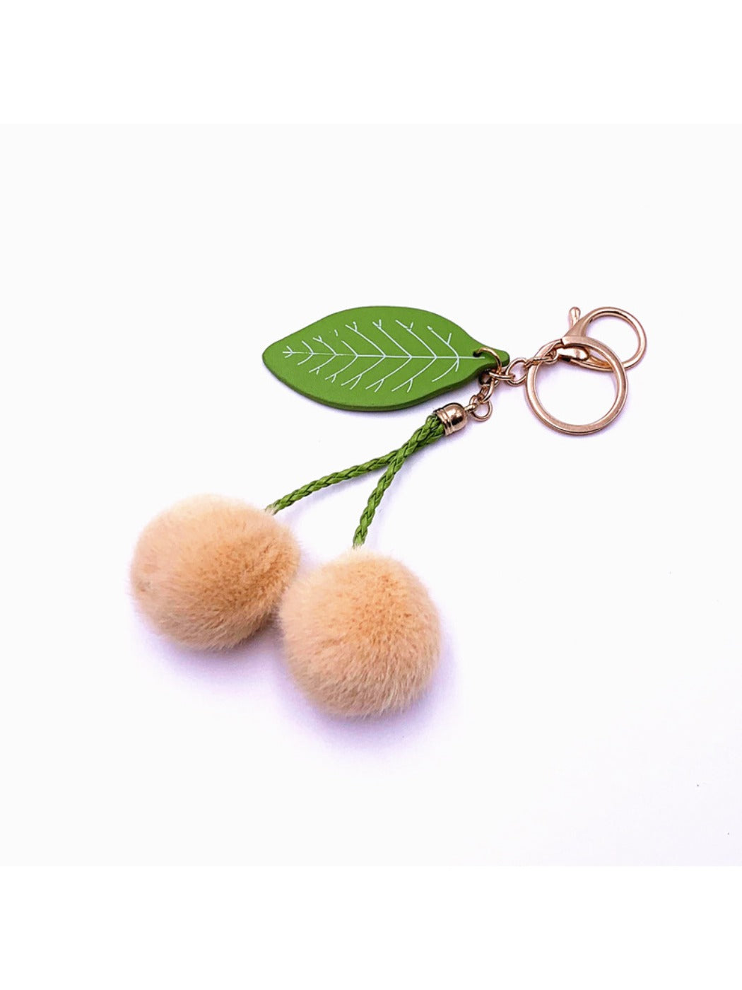Keypus - Cherry Shaped Bag Charm Keychain