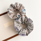 Gifty - Plaid Patchwork Contrast Hair Scrunchie