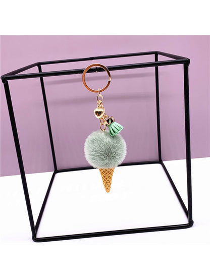 Keypus - Ice Cream Shaped Bag Charm Keychain