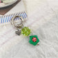 Keypus - Playful Flower Bag Charm Ring Pendant Keychain