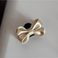 Beau - Sweet Polyester Bow Design Hair Claw Clip