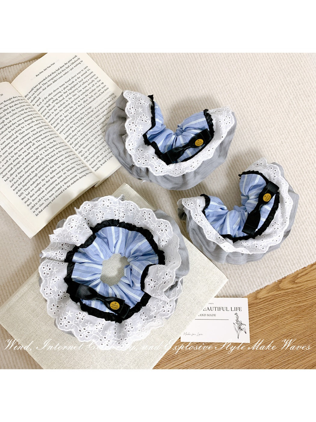 Gifty - Lazy Style Lace Hair Circle