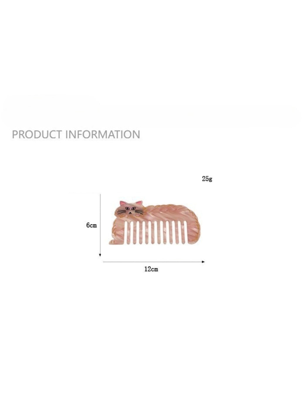 Camerow - Cute Cat Shape Comb