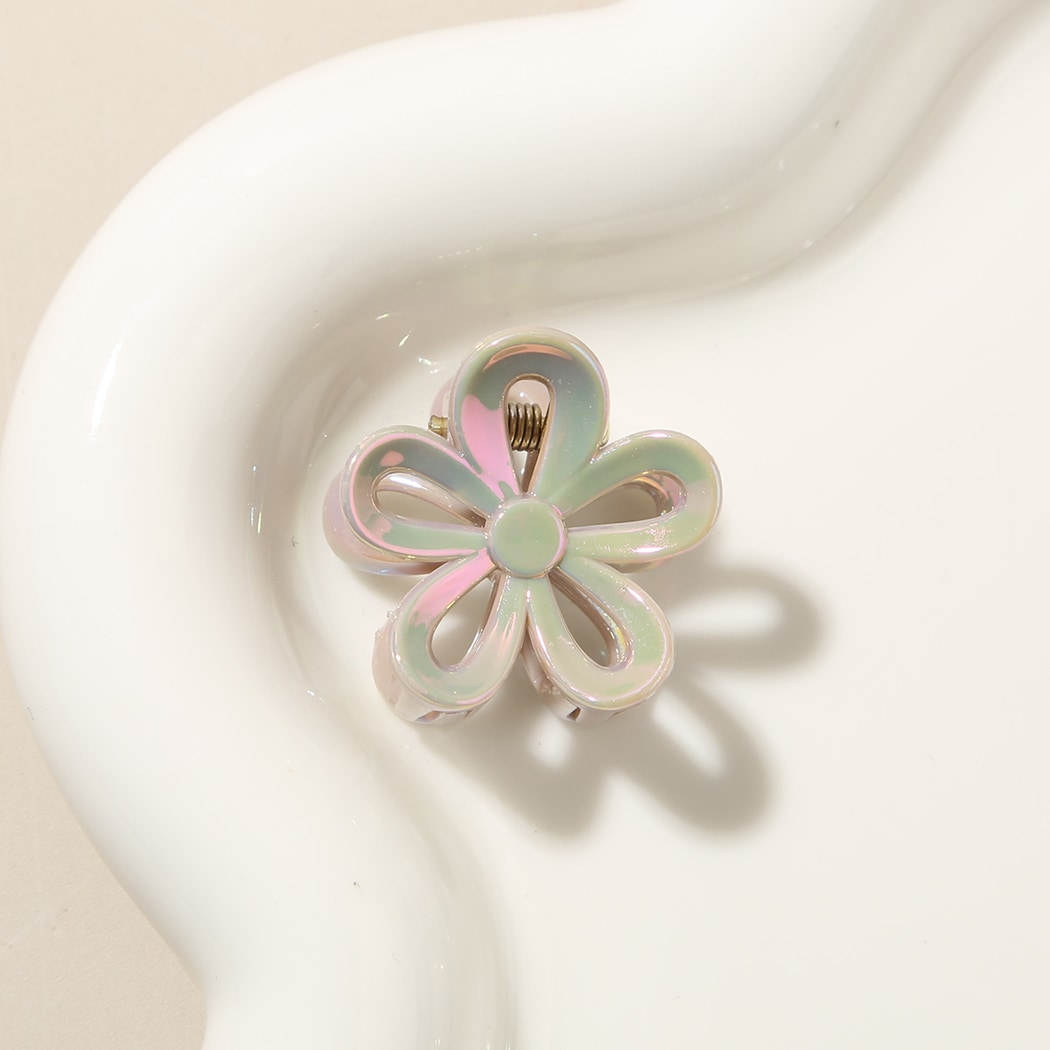 Beau - Pastel Petal Flower Hair Accessory Claw Clip