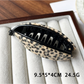 Beau - Curved Tortoiseshell Pattern Acetate Banana Clip