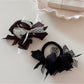 Gifty - Mesh Lace Bow High Stretch Hair Tie