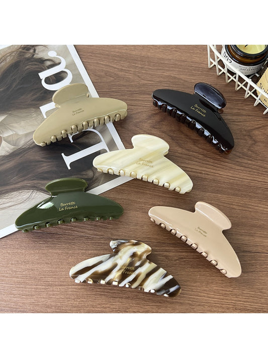 Beau - Elegant Oversized Half Moon Claw Clip