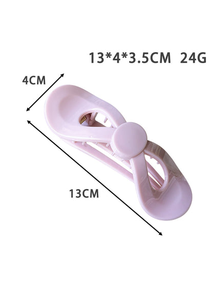 Beau - Sweet Style Geometric Bow Snap Side Hair Clip