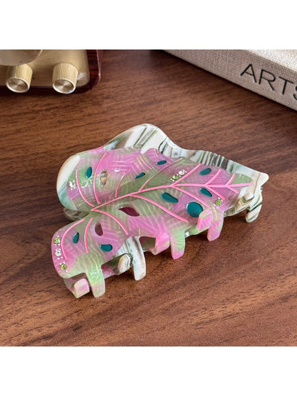 Beau - Elegant Leaf Hair Clip Hollow Design