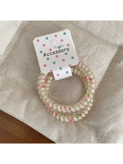Gifty - Cute Spiral Hair Ties - 2 Pack
