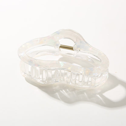 Beau - Cloud Shape Acetate Alloy Hair Claw Clip