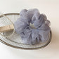 Gifty - Polka Dot Mesh Ruffled Ponytail Scrunchie