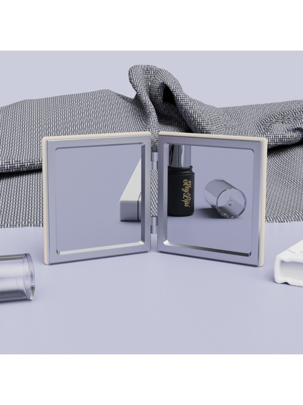 Mirroray - Panda Pattern Folding Makeup Mirror