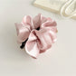 Beau - Pleated Satin Finish Flower Bud Banana Clip
