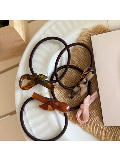 Gifty - High-Stretch Acetate Bow Hair Tie