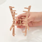 Beau - Curved Plastic Bow Hair Styling Claw Clip