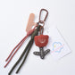 Keypus - Red Tulip Flower Keychain
