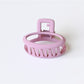 Beau - Minimalist Oval Shaped Openwork Claw Clip