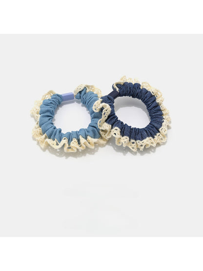 Gifty - Elegant Vintage Lace Scrunchie Set