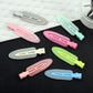 Beau - Solid Color Jelly Color Creaseless Hair Clip