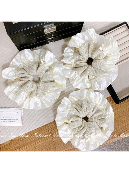 Gifty - Ballet Bow Hair Ties with Ruffled