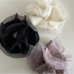 Gifty - Ruffled Mesh Sweet Style Oversized Scrunchie