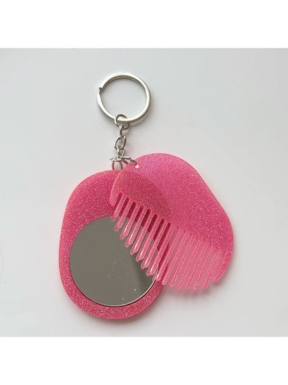 Keypus - Multi Functional Mirror Comb Keychain