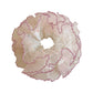 Gifty polka dot tulle scrunchie wrapped around a ponytail