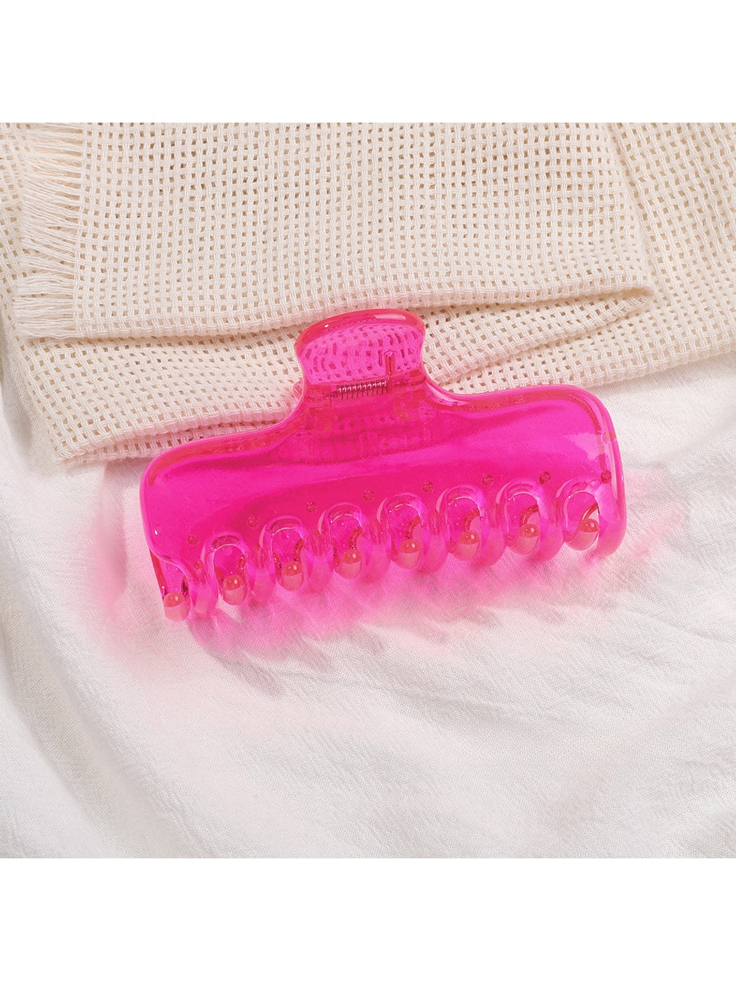 Beau - Glossy Geometric PC Hair Styling Claw Clip