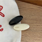 Beau - Minimal Oval Geometric Duckbill Hair Clip