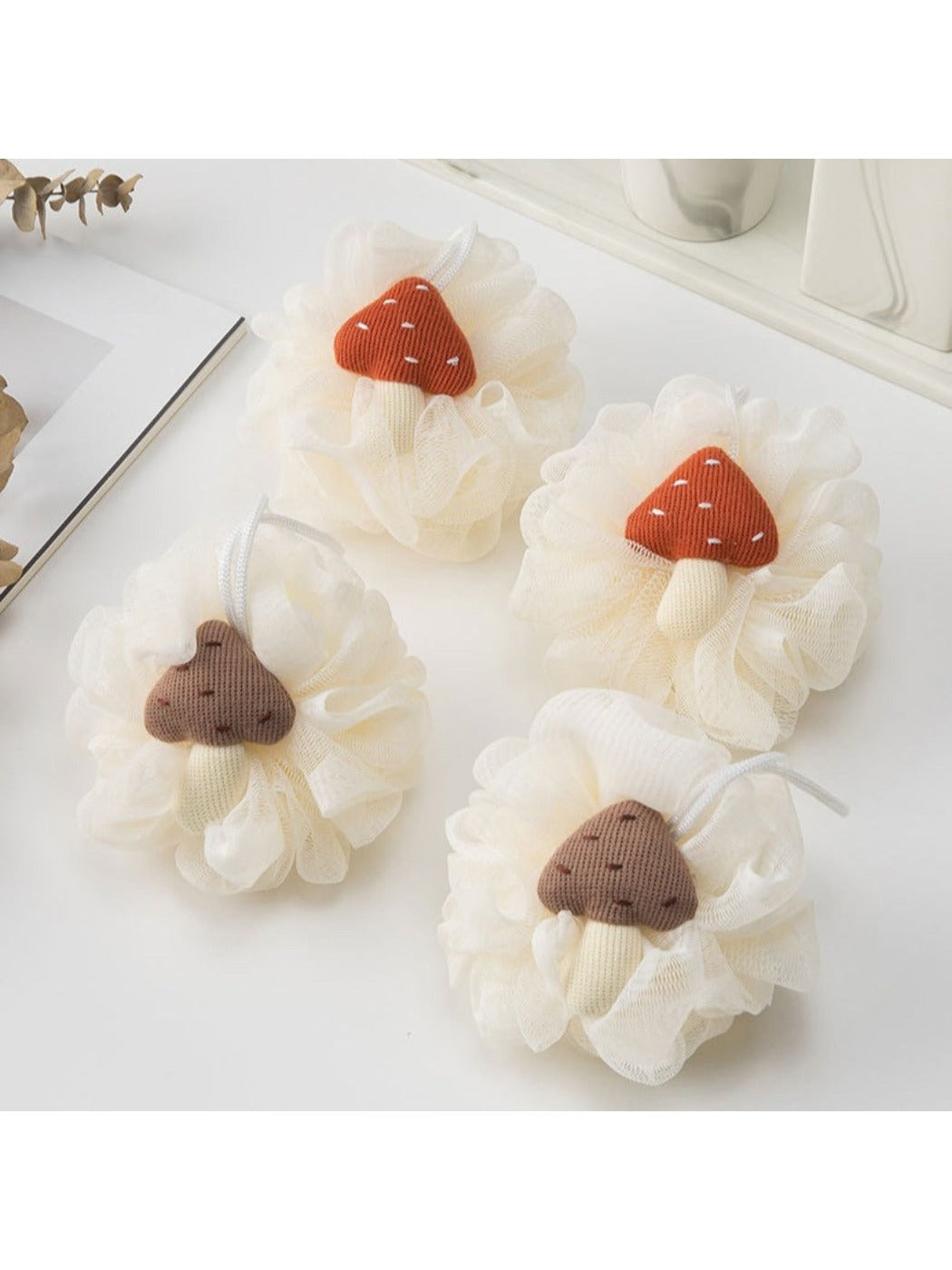 Papo - Mushroom Mesh Bath Pouf