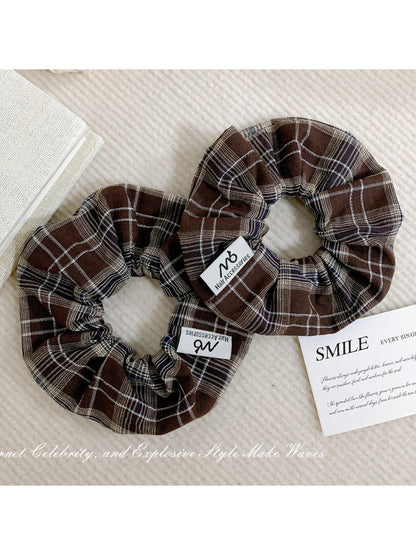 Gifty - Retro Plaid Hair Loop