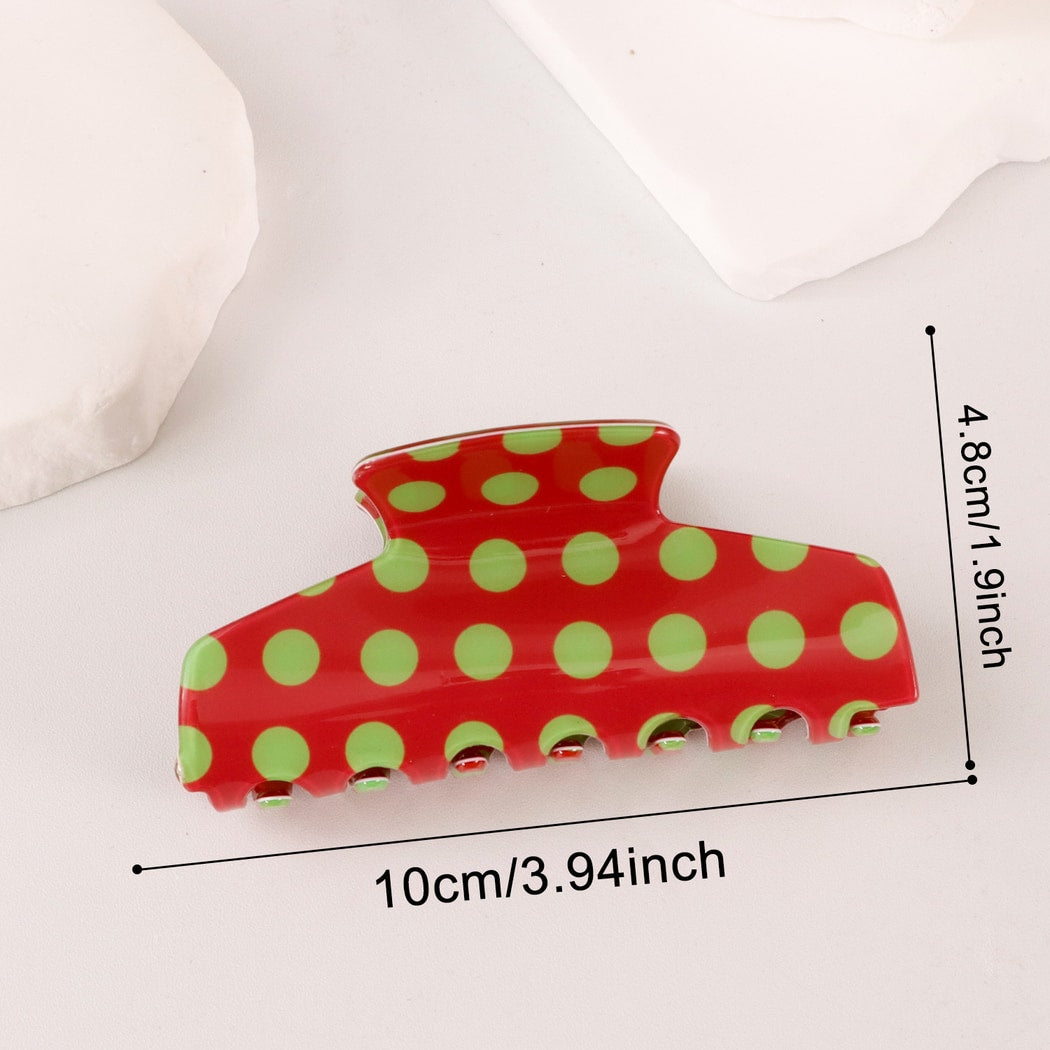 Beau - Simple Sweet Polka Dot Claw Clip