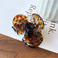 Beau - Geometric Flower Acetate Fiber Hair Claw Clip