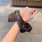 Gifty - Double-Layer Patchwork Scrunchie