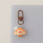 Keypus - Cute Cartoon Bread Shaped Keychain