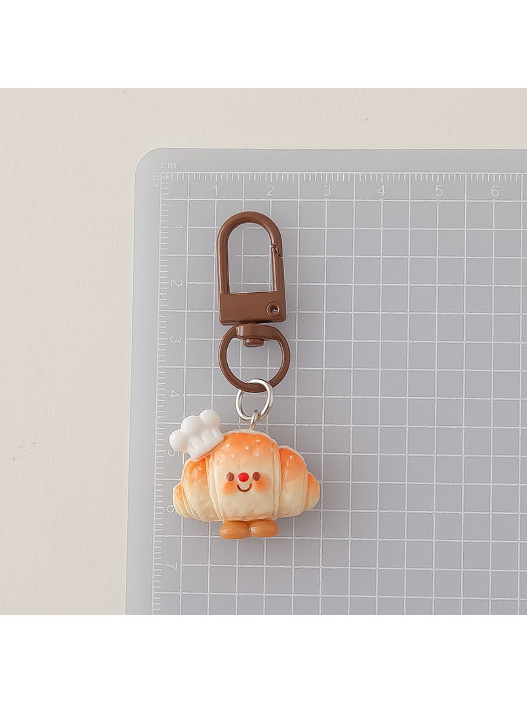 Keypus - Cute Cartoon Bread Shaped Keychain